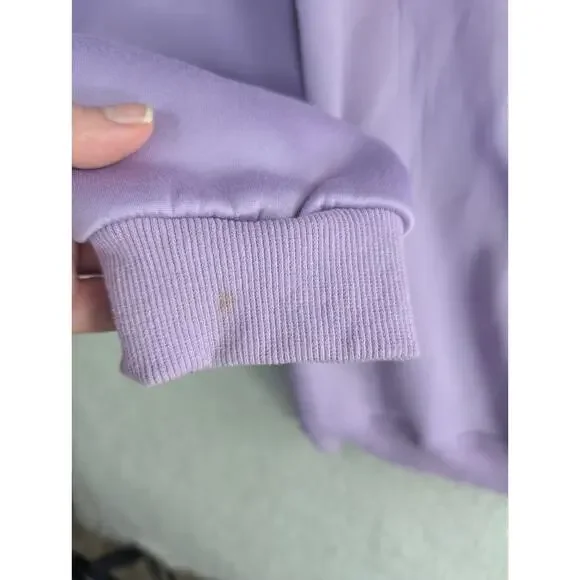 SpaceLine Hoodie Sweatshirt Mens Medium Drugs R Bad Retro Streetwear Pink - Picture 15 of 16